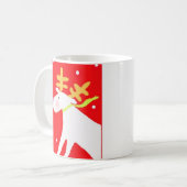 rendieren koffiemok (Voorkant links)