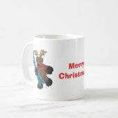 rendieren koffiemok (Voorkant links)