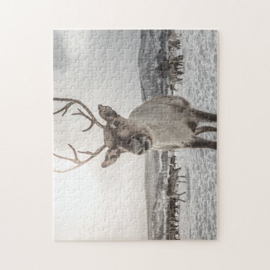 rendieren legpuzzel (Verticaal)