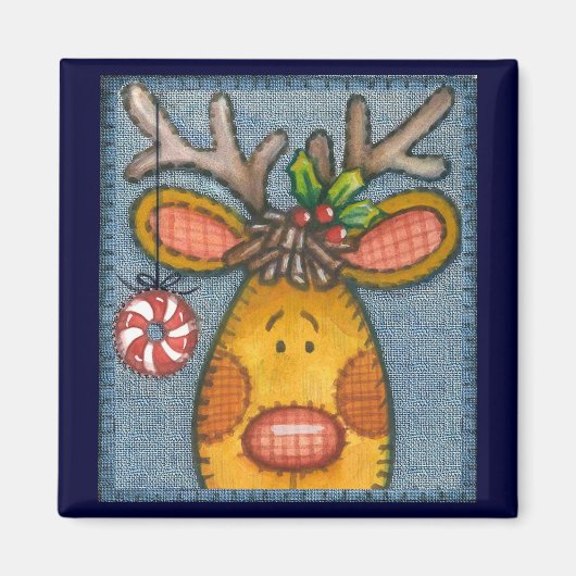 rendieren magneet (Voorkant)