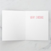 RENDIEREN NAMEN Grote Kerst Kaart (Binnen)