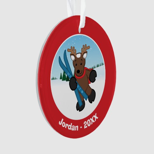 rendieren ornament (voorkant)