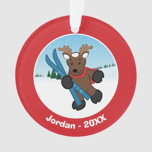 rendieren ornament (voorkant)