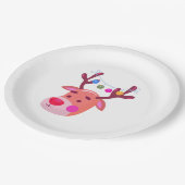 rendieren papieren bordje (Gekanteld)