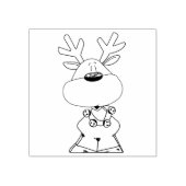 rendieren rubberstempel (Afrduk)