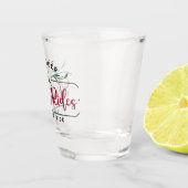 rendieren Sleigh Rides Shot Glas (Rechts)