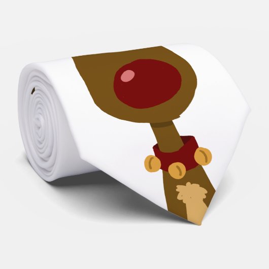 rendieren stropdas (Opgerold)