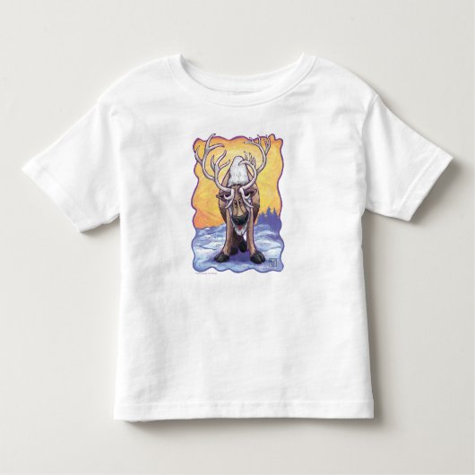 rendieren T-Hemden Kinder Shirts (Voorkant)