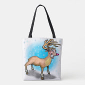 rendieren tote bag (Achterkant)