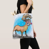 rendieren tote bag (Dichtbij)