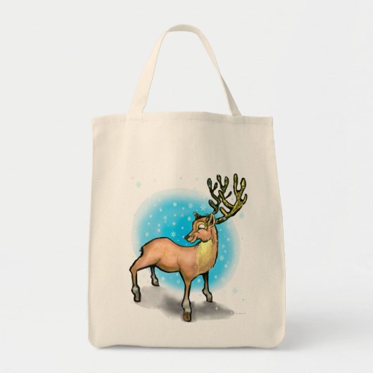 rendieren tote bag (Voorkant)