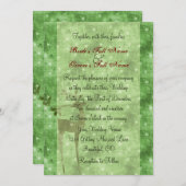 rendieren vakantie winter bruiloft uitnodiging (Voorkant / Achterkant)