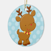 rendieren | Vakantievorming Keramisch Ornament (Links)