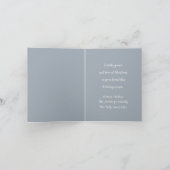 Rendieren Versierd voor de Feestdagen Kaart (Binnen)