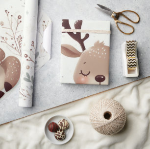 Rendieren Winter Wonderland Cadeaupapier