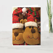 **RENDIEREN ZEGGEN VROLIJK KERSTFEEST** KAART (Voorkant)