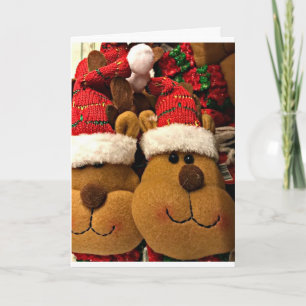**RENDIEREN ZEGGEN VROLIJK KERSTFEEST** KAART