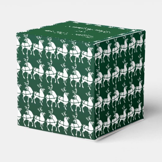 rendierenkaart kerstcadeaudozen aanpassen bedankdoosjes (Achterkant)