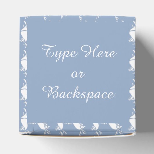 rendierenkaart kerstcadeaudozen aanpassen bedankdoosjes (Bovenkant)