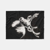 Rendierfleecedeken Fleece Deken (Voorkant (Horizontaal))