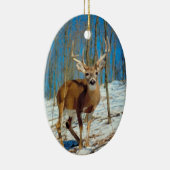 Rendierfotosjabloon Paspoortdecoratie Keramisch Ornament (Rechts)