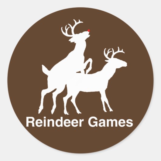 rendiergames ronde sticker (Voorkant)