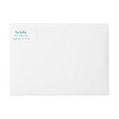 rendiergepersonaliseerde adresetiketten (Voorkant)