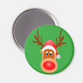 Rendiergezicht Magneet (Voorkant / Achterkant)