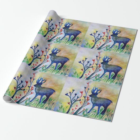 rendierharten houden van mat inpakpapier (Uitgerold)