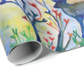 rendierharten houden van mat inpakpapier (Rol Hoek)