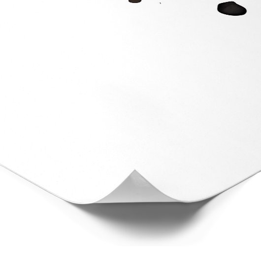 Rendierinkt schilderen poster (Hoek)