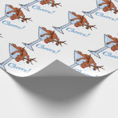 rendierkaas cadeaupapier (Hoek)