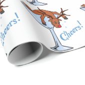 rendierkaas cadeaupapier (Rol Hoek)