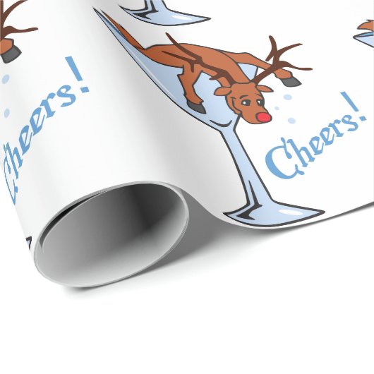 rendierkaas cadeaupapier (Rol Hoek)