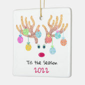 rendierkeramisch siermiddel keramisch ornament (Links)