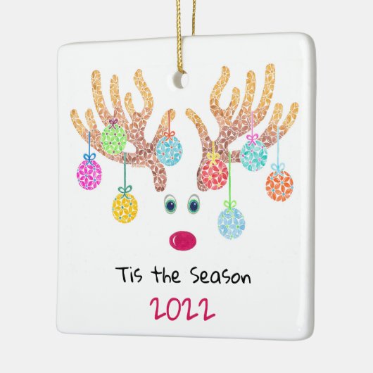 rendierkeramisch siermiddel keramisch ornament (Links)