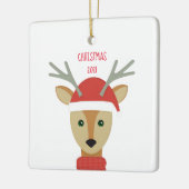 Rendierkerst 2021Keramisch sieraad Keramisch Ornament (Links)