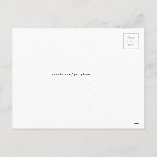 rendierkerst feestdagenkaart (Achterkant)