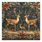 rendierkerst foto afdruk (Voorkant)