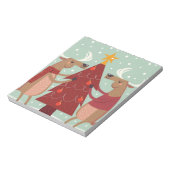  rendierkerst notitieblok (Linkerzijde)