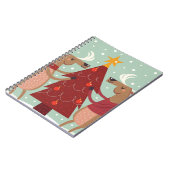  rendierkerst notitieboek (Linkerzijde)