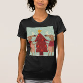 rendierkerst t-shirt (Voorkant)