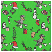 rendierkerstmis befana stof (Close Up)