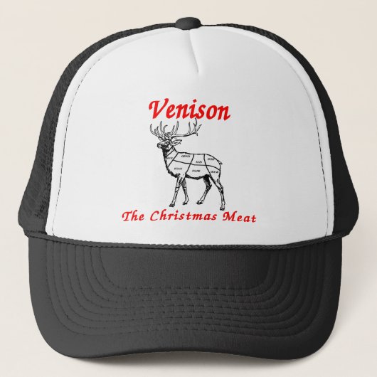 rendierkerstvlees.png trucker pet (Voorkant)