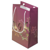 Rendierkleding en magnetisch snowflakes klein cadeauzakje (Achterkant Gekanteld)