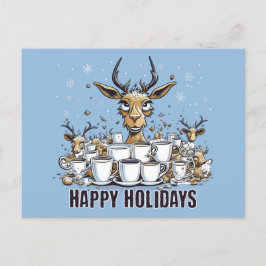 rendierkoffie briefkaart