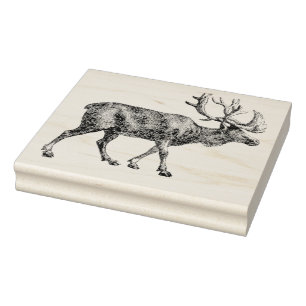  rendierkunststempel rubberstempel