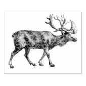 rendierkunststempel rubberstempel (Afrduk)