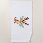 rendierlibel strandlaken (Voorkant)