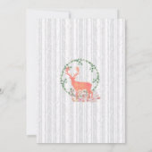 rendierlijk bijtende botanische Waterverf Kaart (Achterkant)